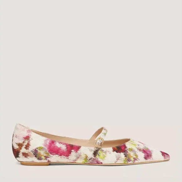 Stuart Weitzman Emilia Mary Jane ballerina Flats - Picture 3 of 4